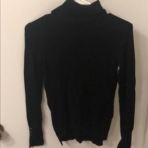 Black long sleeve sweater